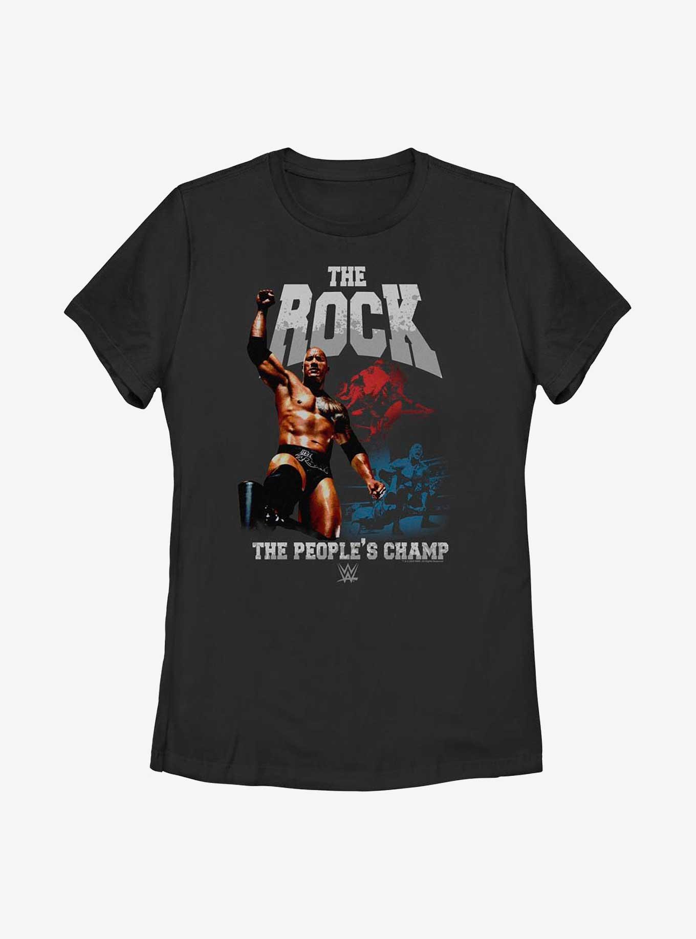 WWE The Rock The People's Champ Womens T-Shirt, , hi-res