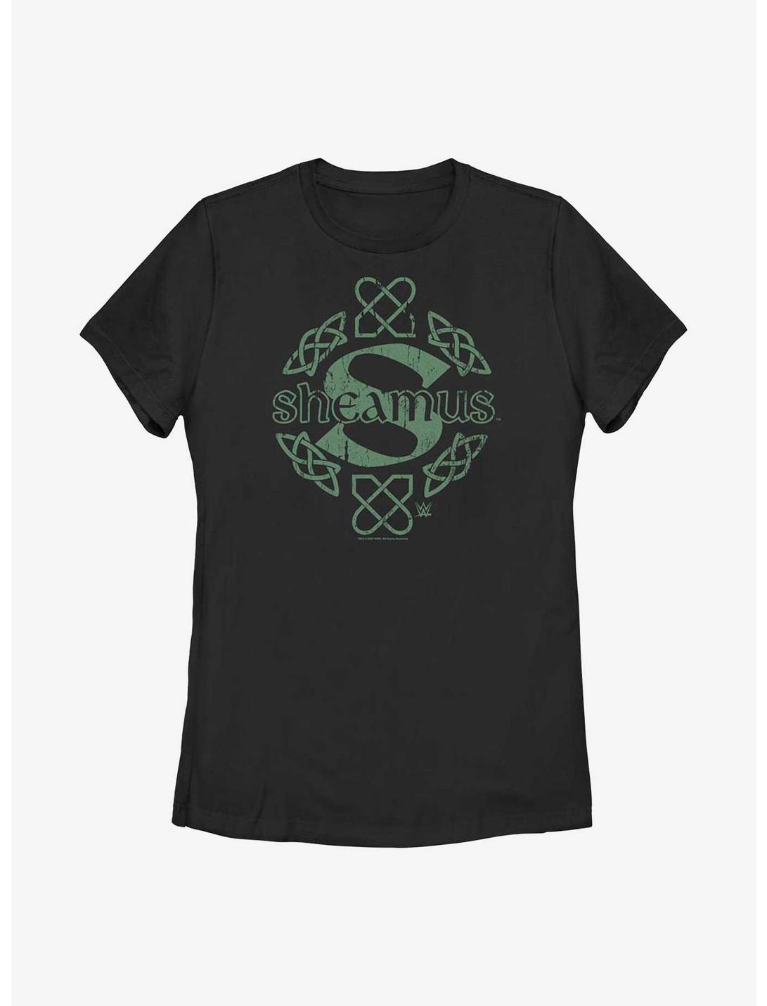 WWE Sheamus Celtic Warrior Logo Womens T-Shirt, BLACK, hi-res