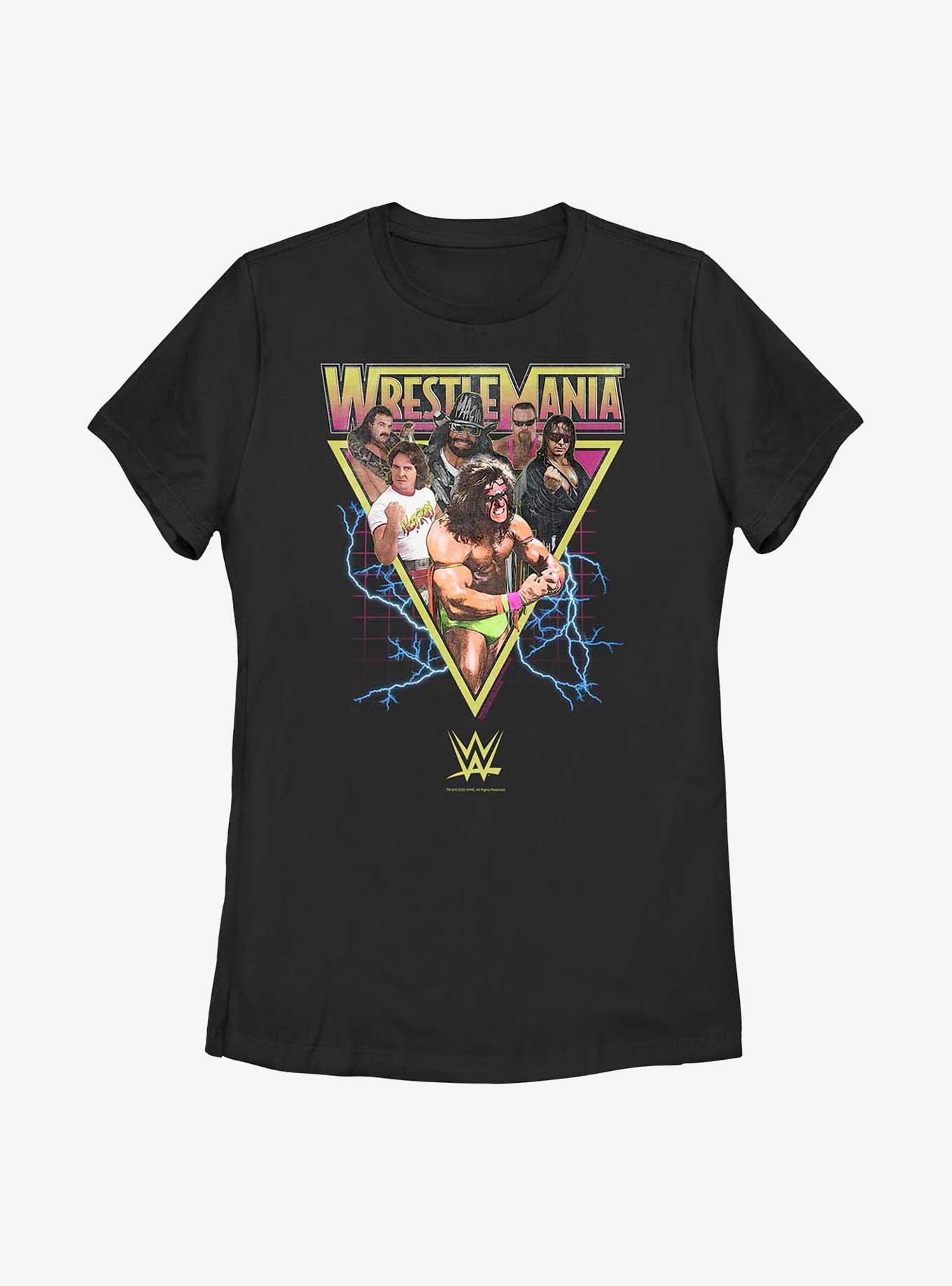 WWE Vintage WrestleMania Womens T-Shirt, , hi-res