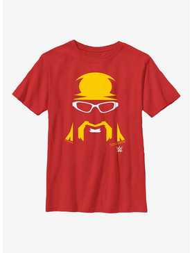 WWE Hulk Hogan Outline Print Style Youth T-Shirt, , hi-res