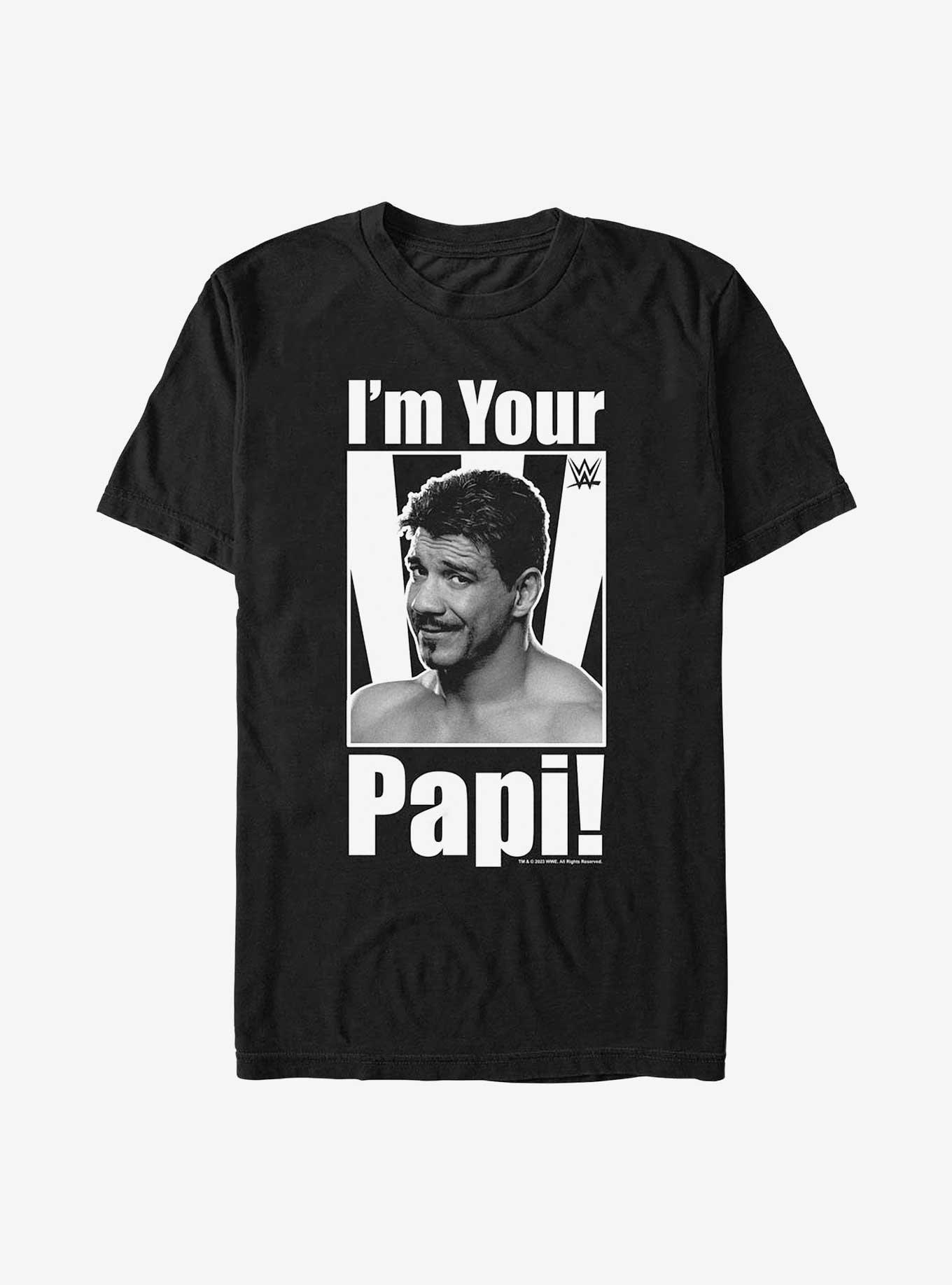 WWE Eddie Guerrero I'm Your Papi Portrait T-Shirt, BLACK, hi-res