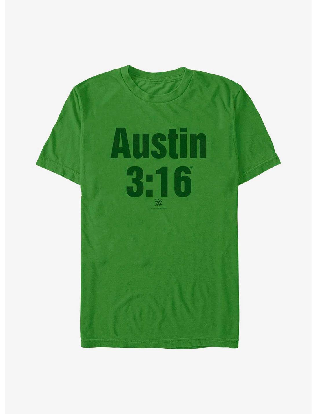 WWE Stone Cold Steve Austin 3:16 Green Era T-Shirt, KELLY, hi-res