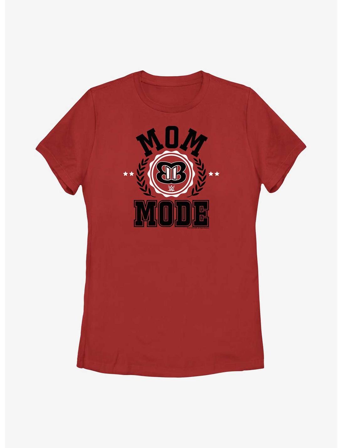 WWE The Bella Twins Mom Mode Womens T-Shirt, RED, hi-res