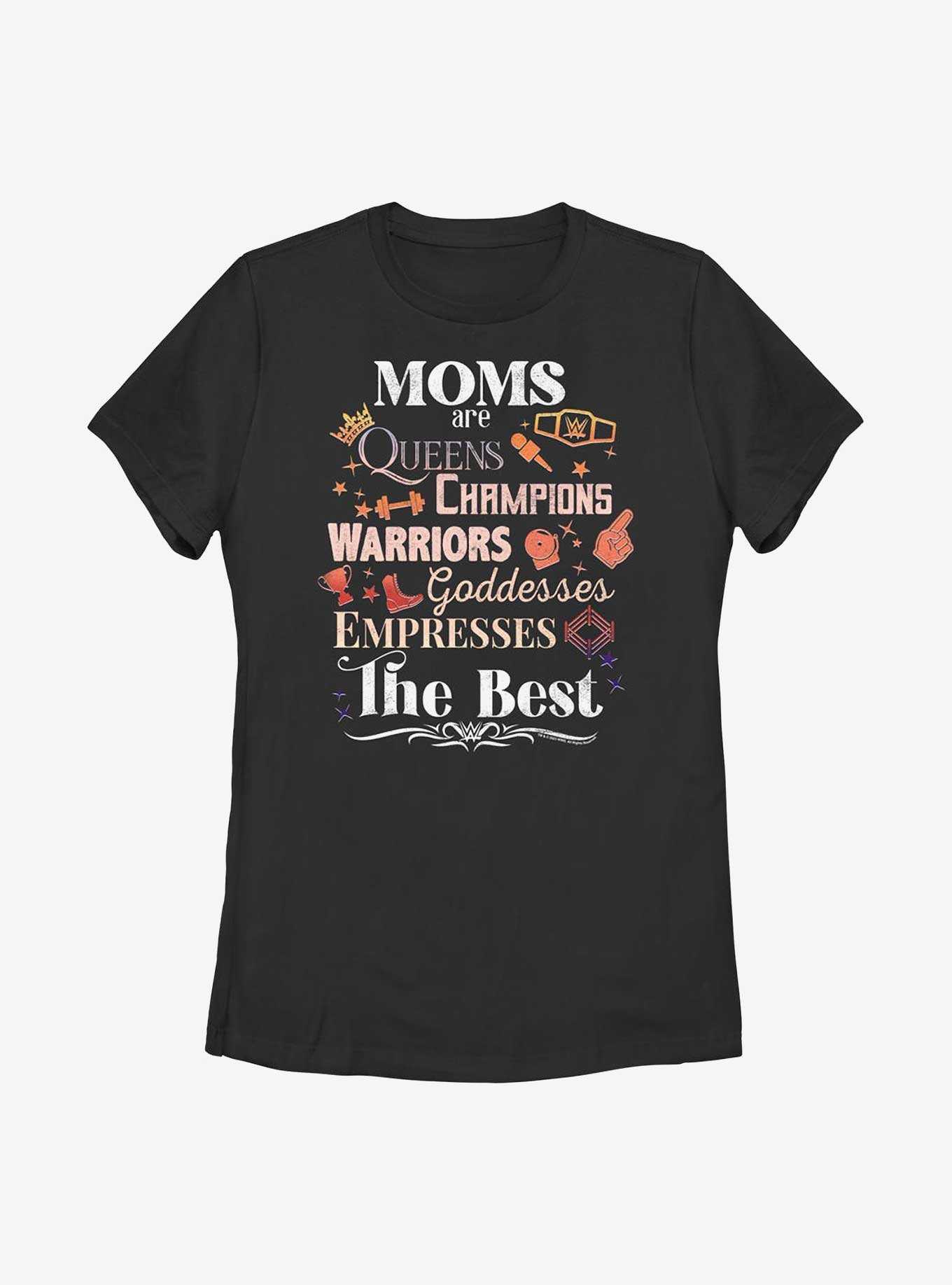 WWE Moms Are The Best Womens T-Shirt, , hi-res