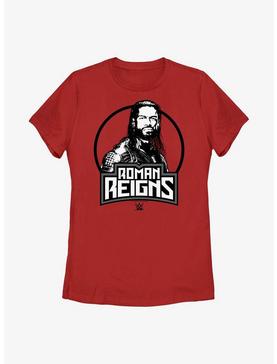 WWE Roman Reigns Circle Icon Portrait Womens T-Shirt, , hi-res