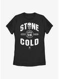 WWE Stone Cold Steve Austin Athletic Print Style Womens T-Shirt, BLACK, hi-res