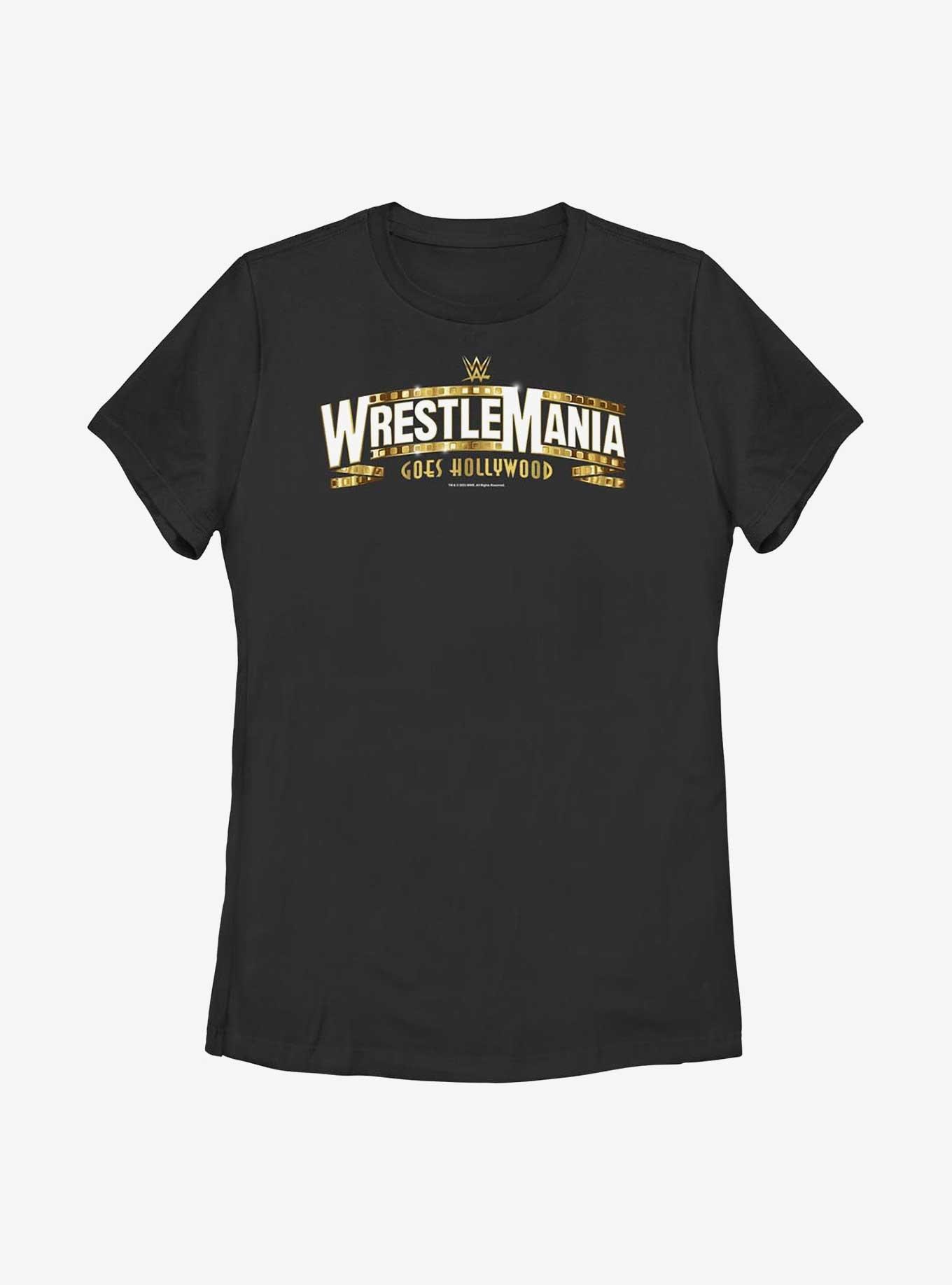 WWE Westlemania 39 Goes Hollywood Womens T-Shirt, , hi-res