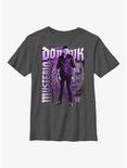 WWE Dominik Mysterio Poster Youth T-Shirt, CHAR HTR, hi-res