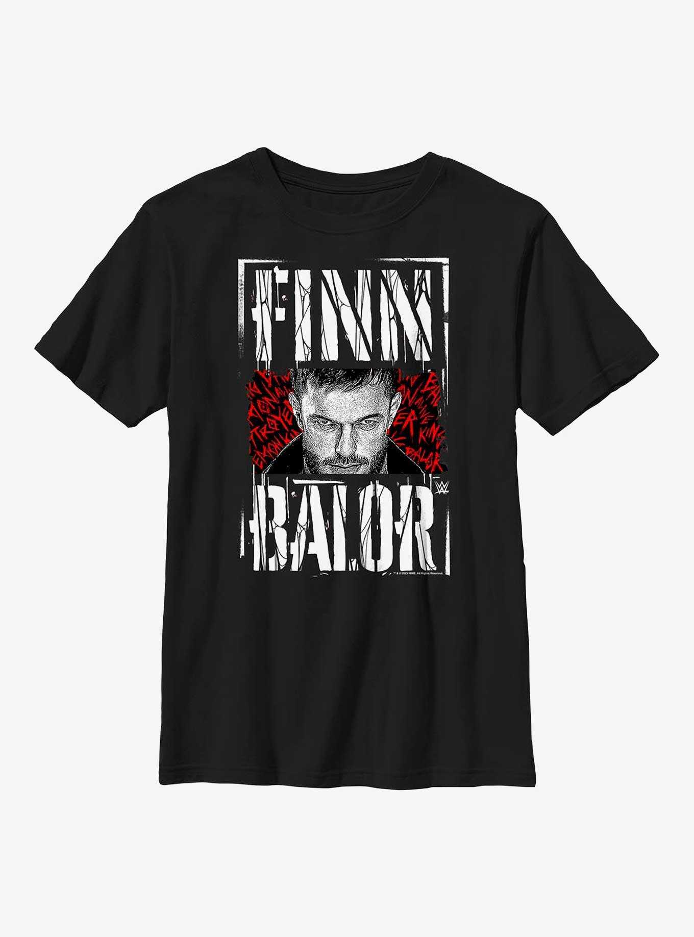 WWE Finn Balor Poster Youth T-Shirt, , hi-res