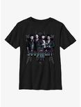 WWE The Judgment Day Group Poster Youth T-Shirt, BLACK, hi-res