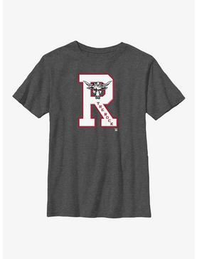WWE The Rock Collegiate Letter Youth T-Shirt, , hi-res