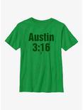 WWE Stone Cold Steve Austin 3:16 Green Era Youth T-Shirt, KELLY, hi-res