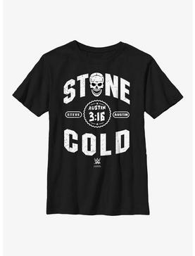 WWE Stone Cold Steve Austin Athletic Print Style Youth T-Shirt, , hi-res