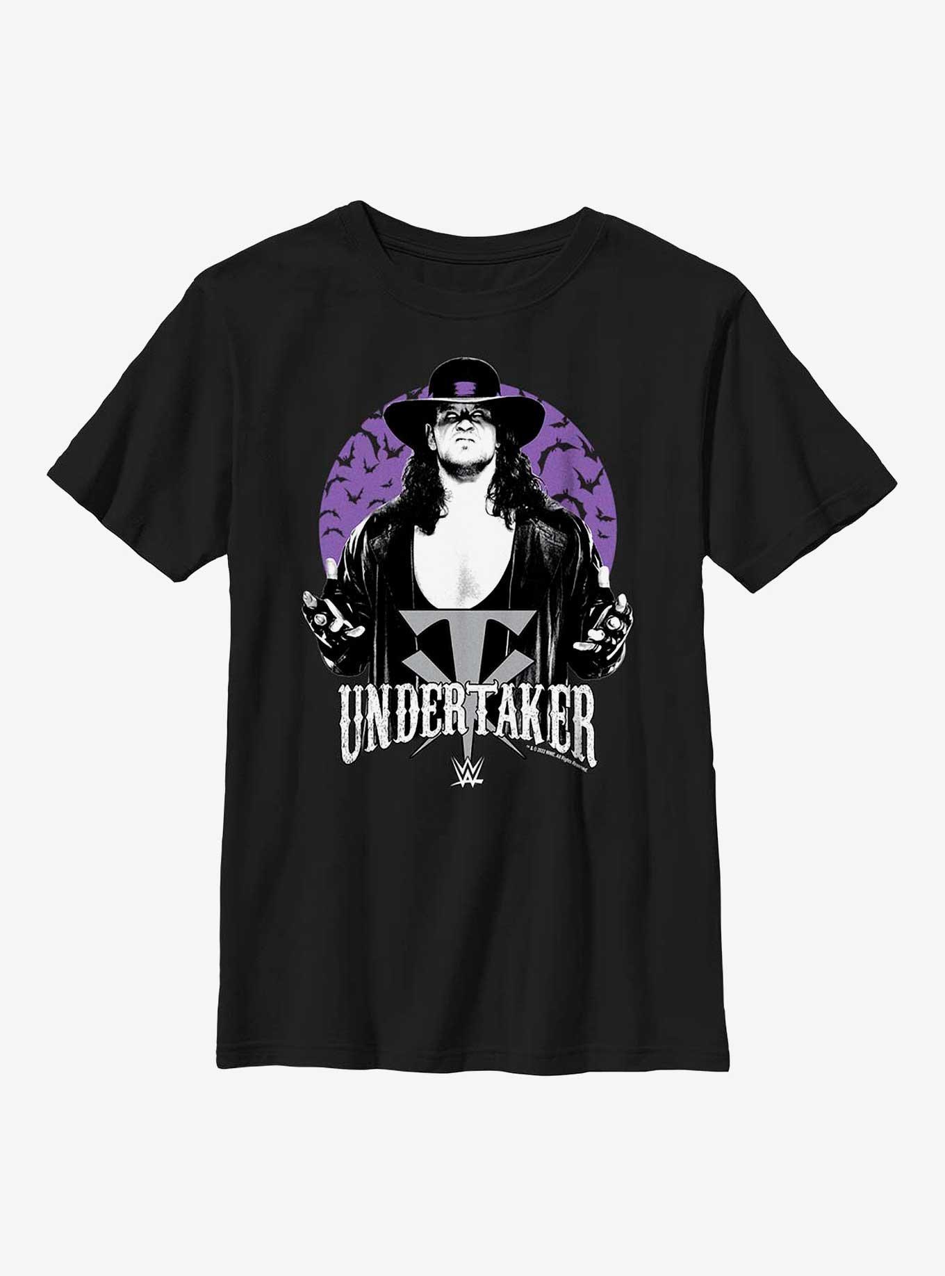 WWE The Undertaker Night Of The Deadman Youth T-Shirt, BLACK, hi-res