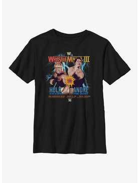 WWE WrestleMania III Hulk Hogan vs Andre The Giant Poster Youth T-Shirt, , hi-res