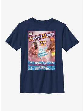 WWE WrestleMania VI Ultimate Warrior vs Hulk Hogan Poster Youth T-Shirt, , hi-res