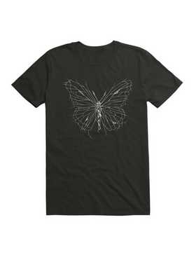 Broken Glass Butterfly Art T-Shirt, , hi-res
