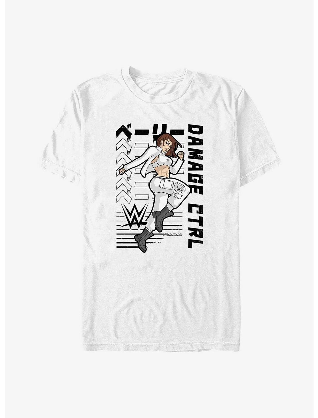 WWE Damage CTRL Bayley Kanji Action Anime Portrait T-Shirt, WHITE, hi-res