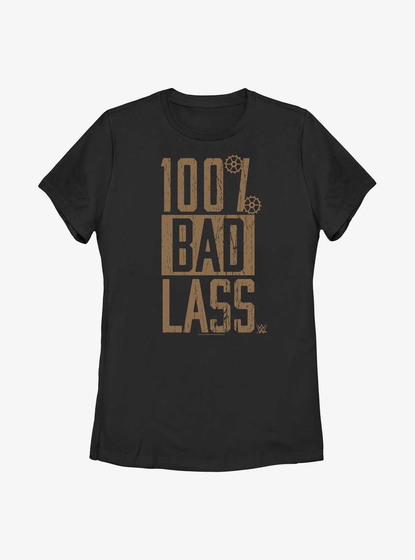 WWE Becky Lynch 100% Bad Lass Womens T-Shirt, BLACK, hi-res