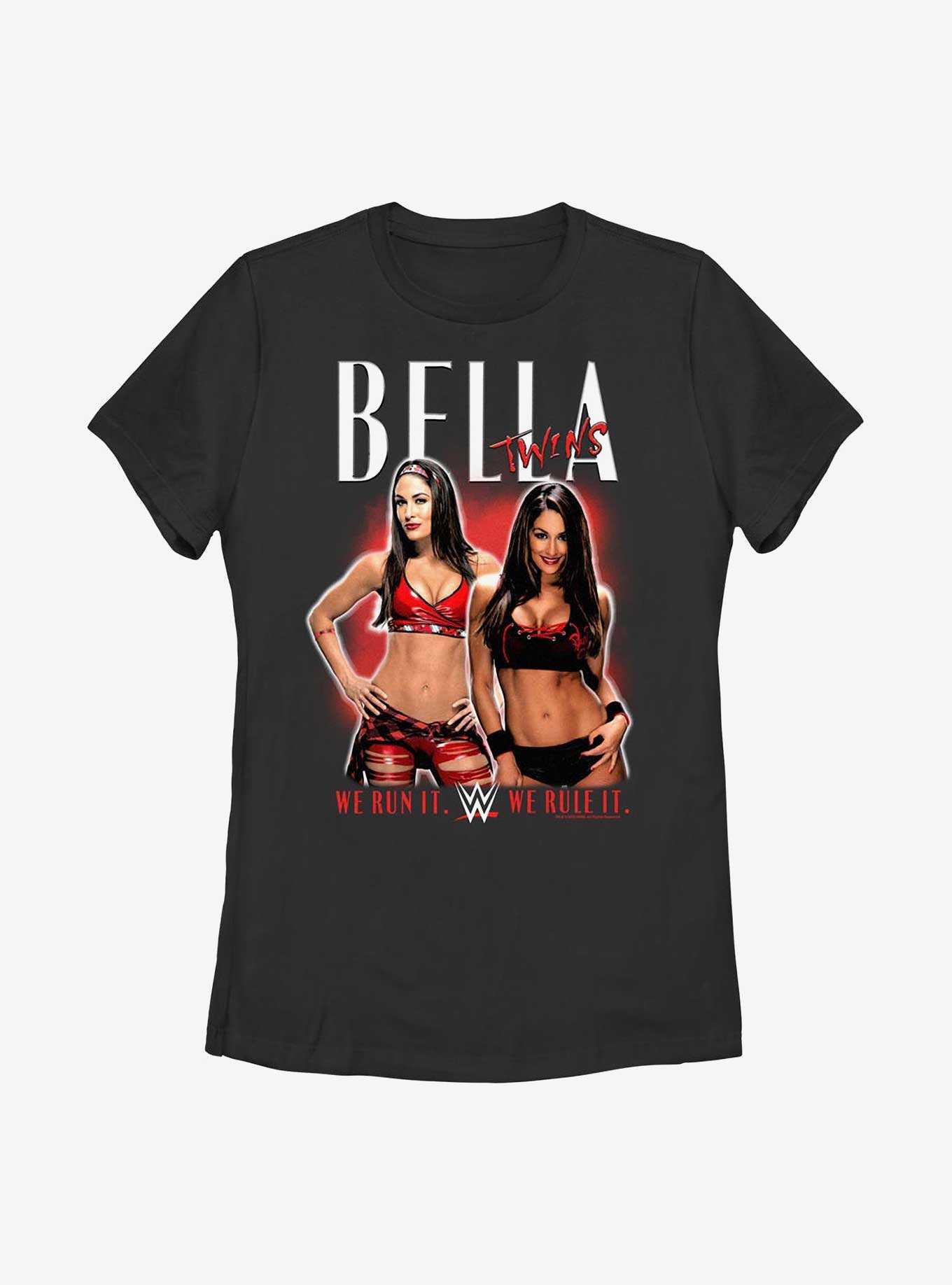 WWE The Bella Twins We Run It We Rule It Womens T-Shirt, , hi-res