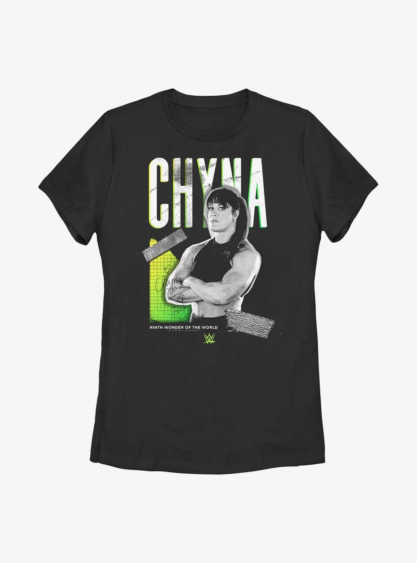 WWE Chyna Portrait Poster Womens T-Shirt, , hi-res