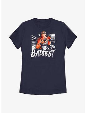 WWE Ronda Rousey The Baddest Comic Book Style Womens T-Shirt, , hi-res