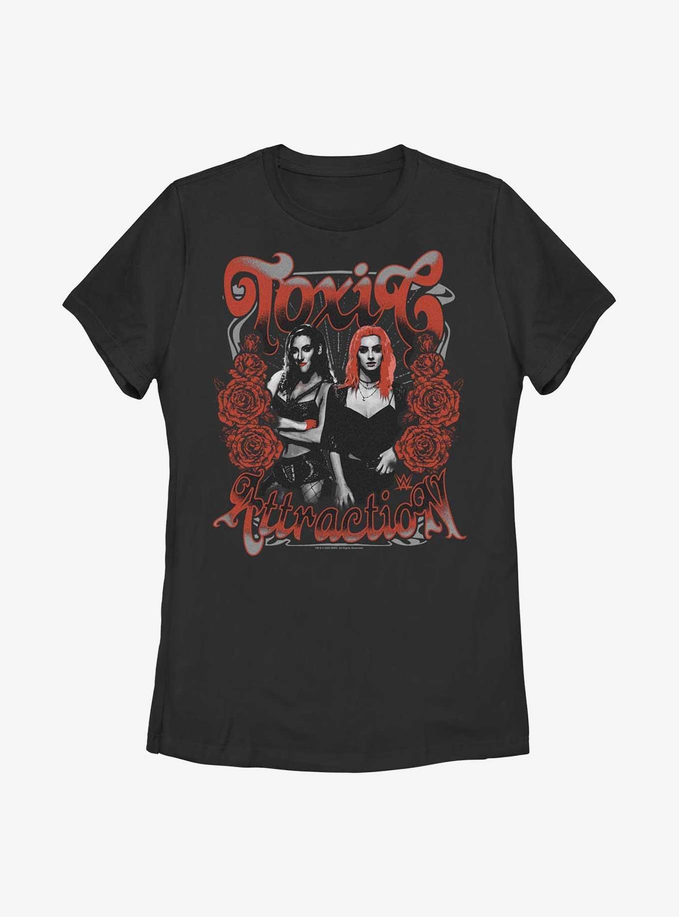 WWE Toxic Attraction Gigi Dolin and Jacy Jayne Womens T-Shirt, BLACK, hi-res