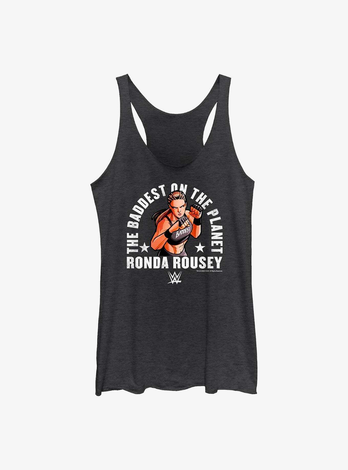WWE The Baddest On The Planet Ronda Rousey Womens Tank Top, , hi-res