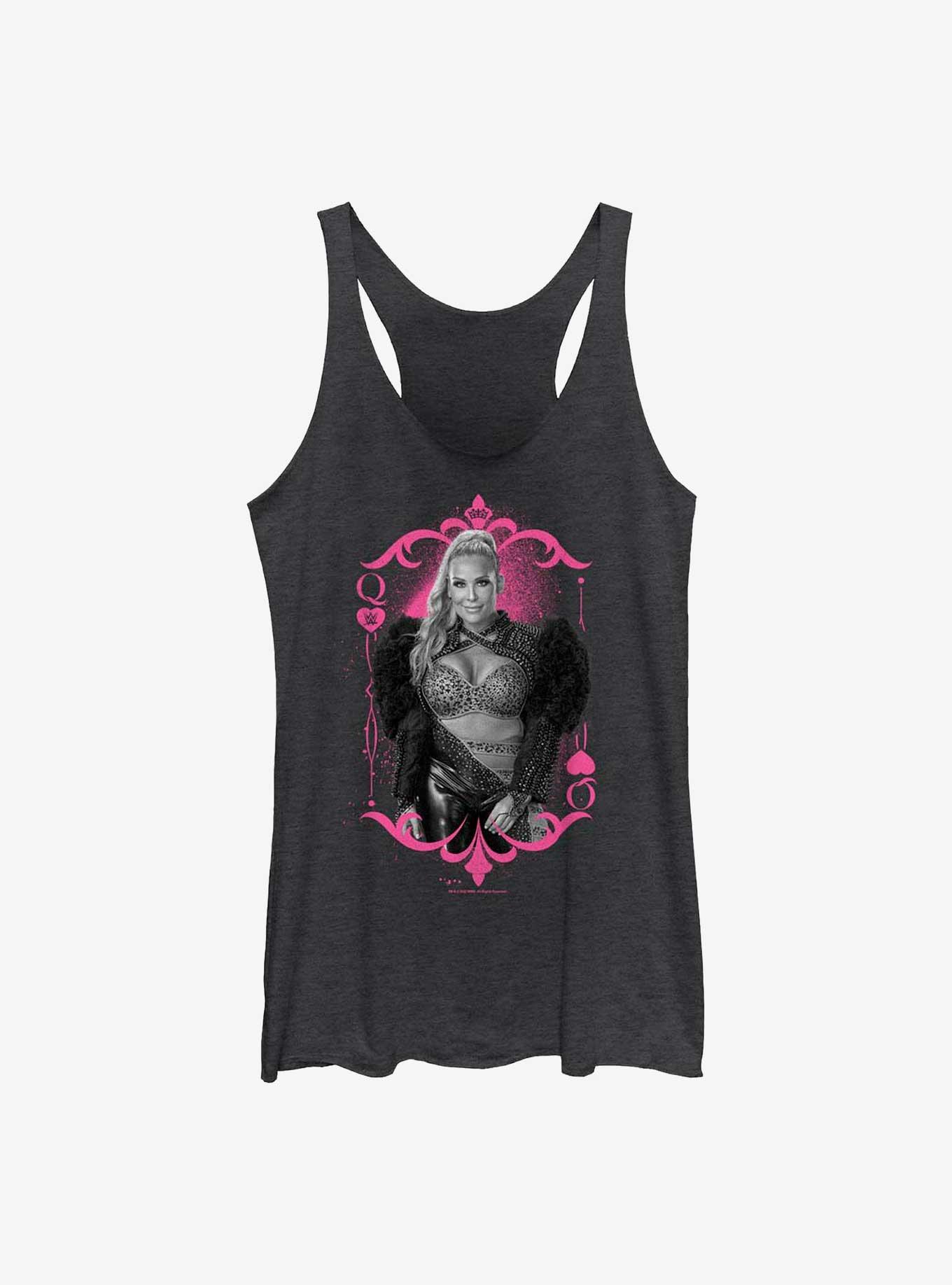 WWE Natalya Queen of Harts Poster Womens Tank Top, , hi-res