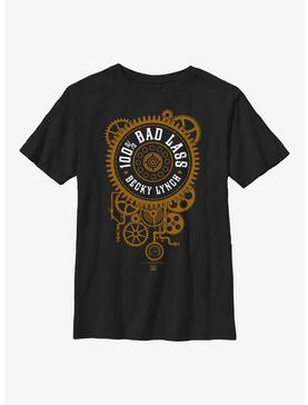 WWE Becky Lynch 100% Bad Lass Logo Youth T-Shirt, , hi-res