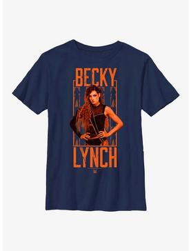 Plus Size WWE Becky Lynch Portrait Logo Youth T-Shirt, , hi-res