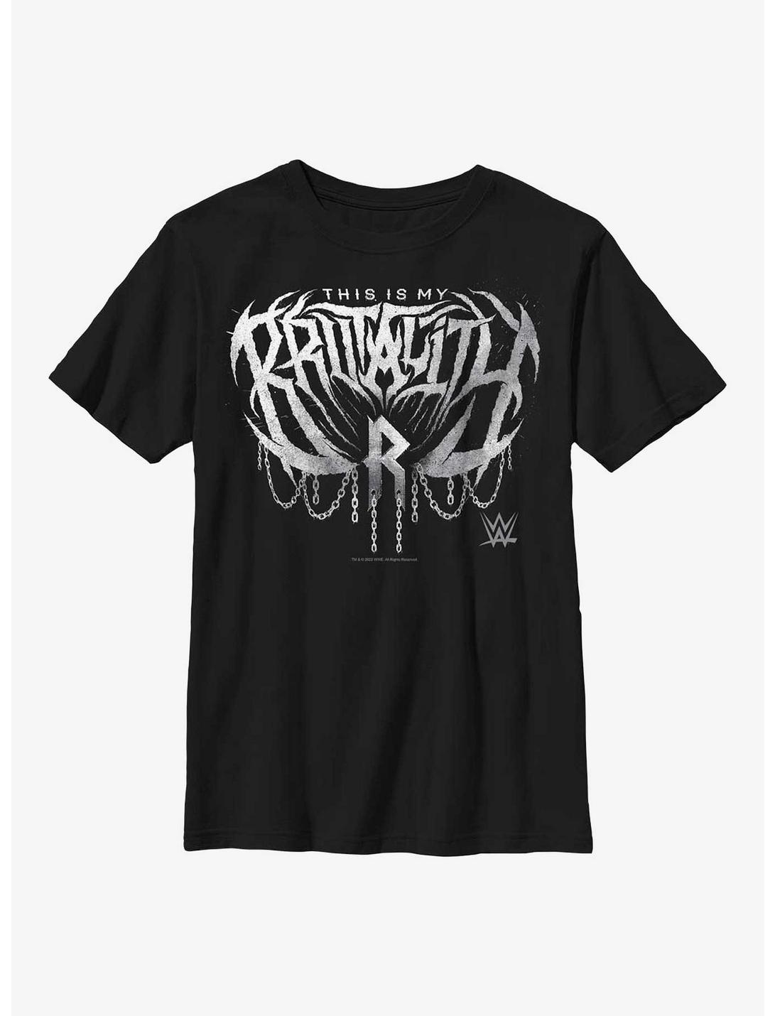 WWE Rhea Ripley This Is My Brutality Youth T-Shirt, BLACK, hi-res