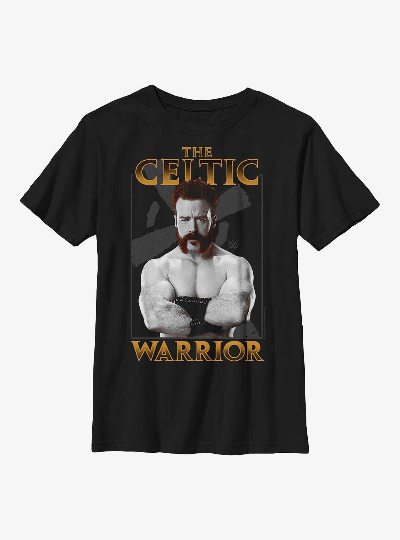 WWE Sheamus Celtic Warrior Portrait Youth T-Shirt, , hi-res