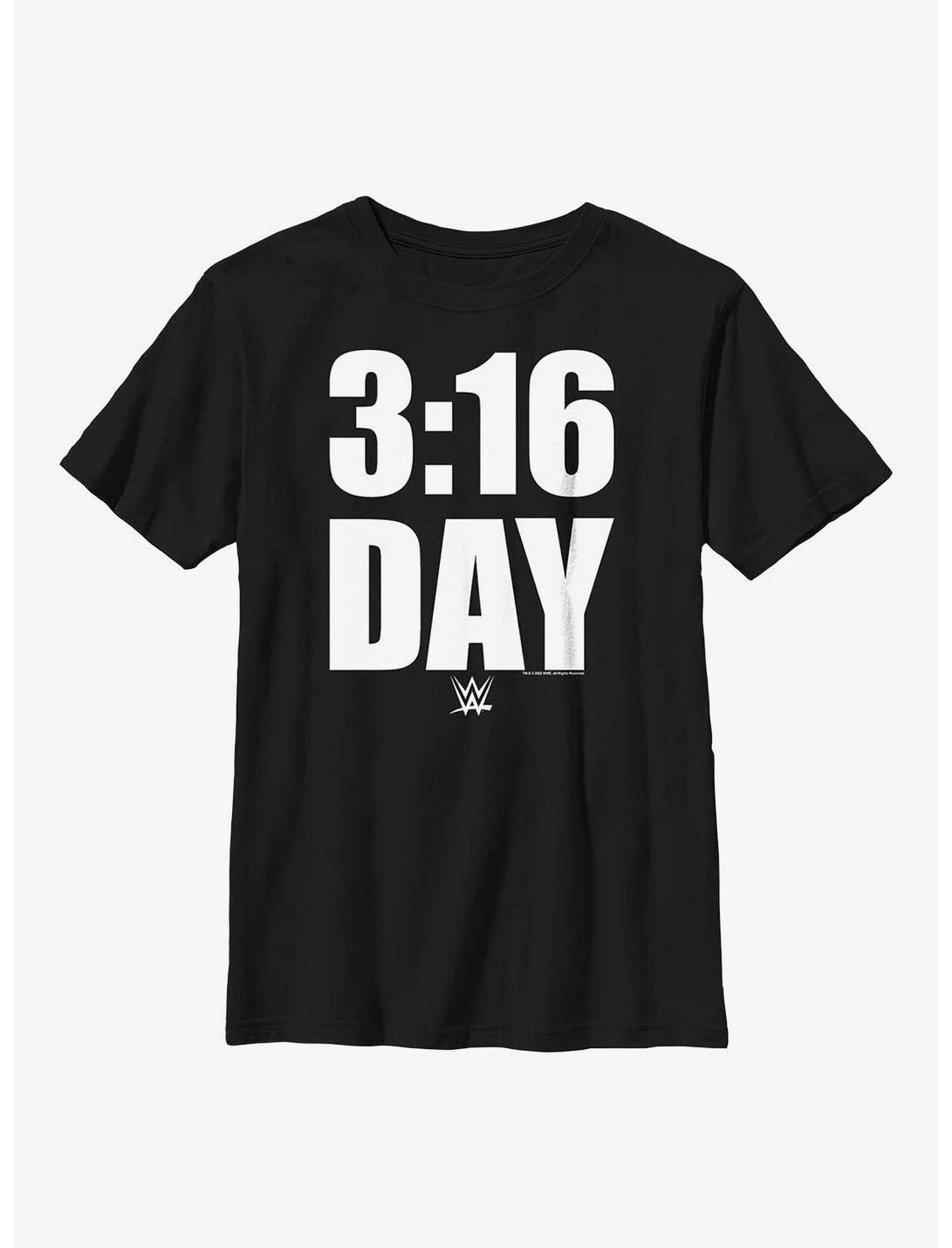 WWE Stone Cold Steve Austin 3:16 Day Youth T-Shirt, BLACK, hi-res