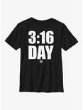 WWE Stone Cold Steve Austin 3:16 Day Youth T-Shirt, BLACK, hi-res