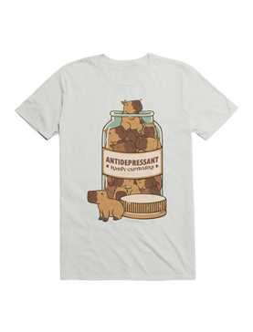 Antidepressant Happy Capybara T-Shirt, , hi-res