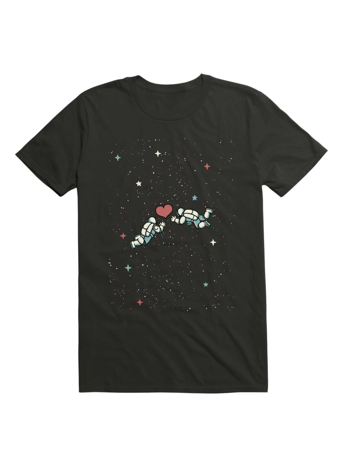 Astronaut Love Floating in Space T-Shirt, , hi-res