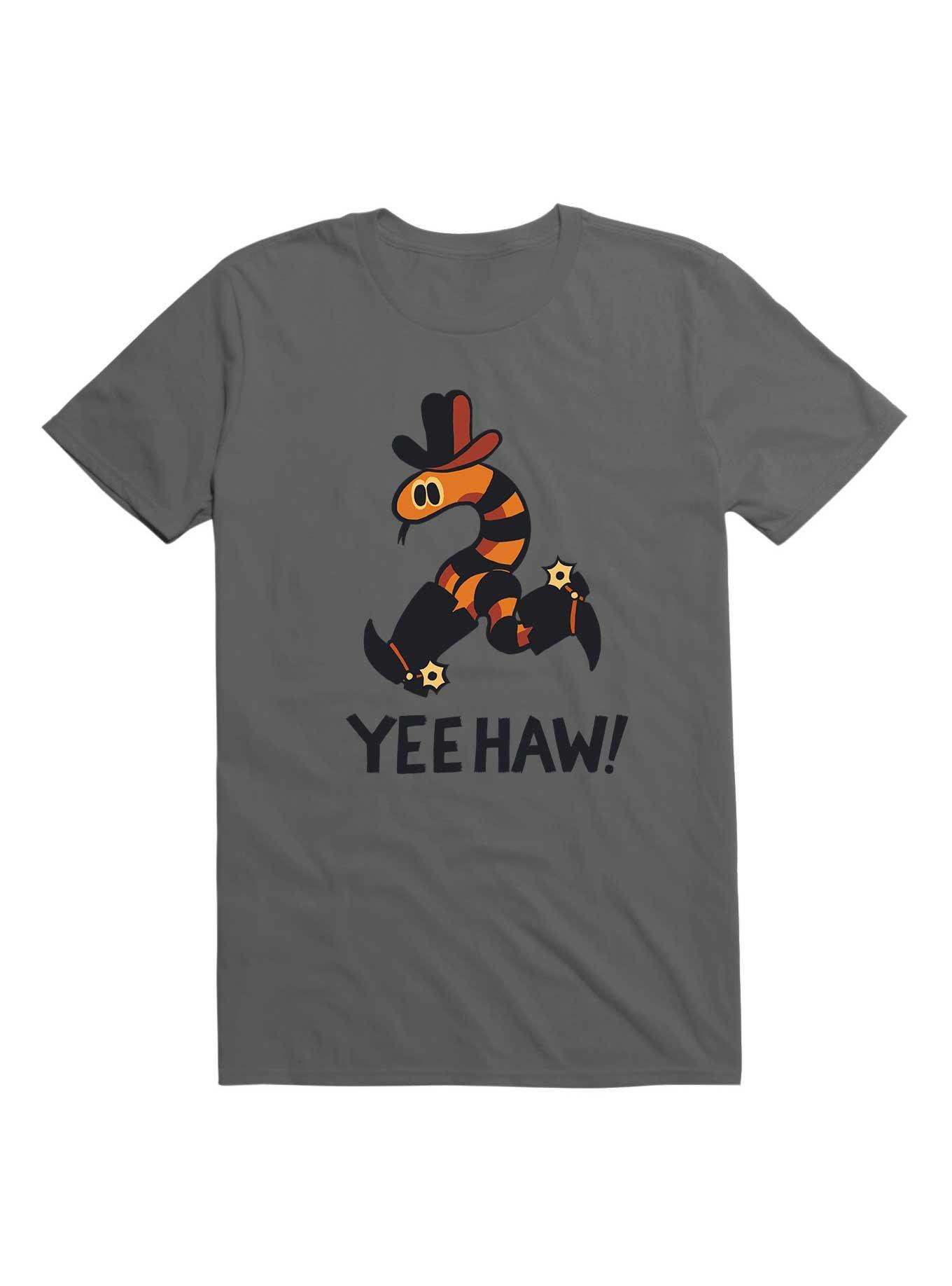 COWBOY SNAKE T-Shirt, CHARCOAL, hi-res