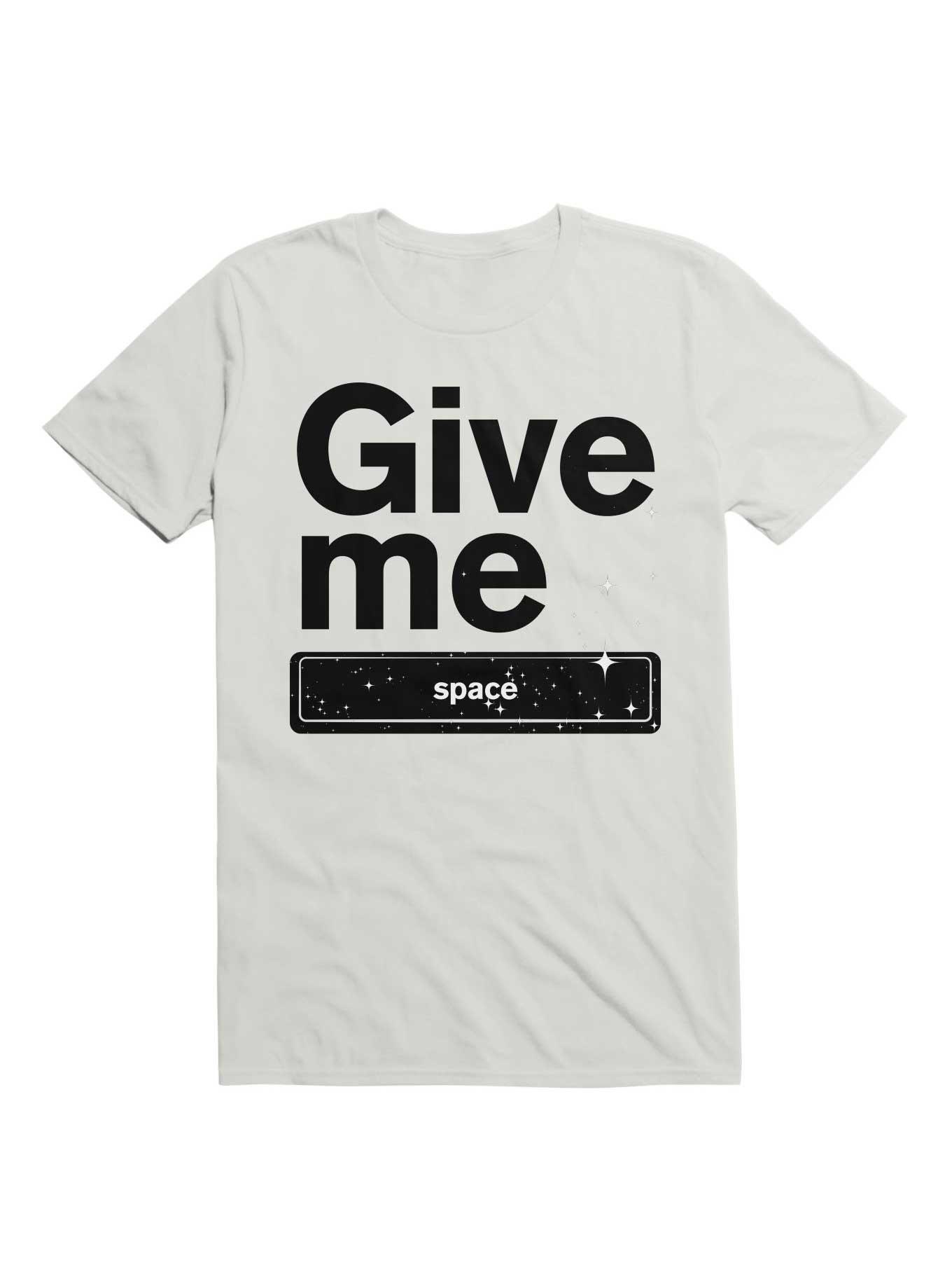 Give me Space T-Shirt, WHITE, hi-res