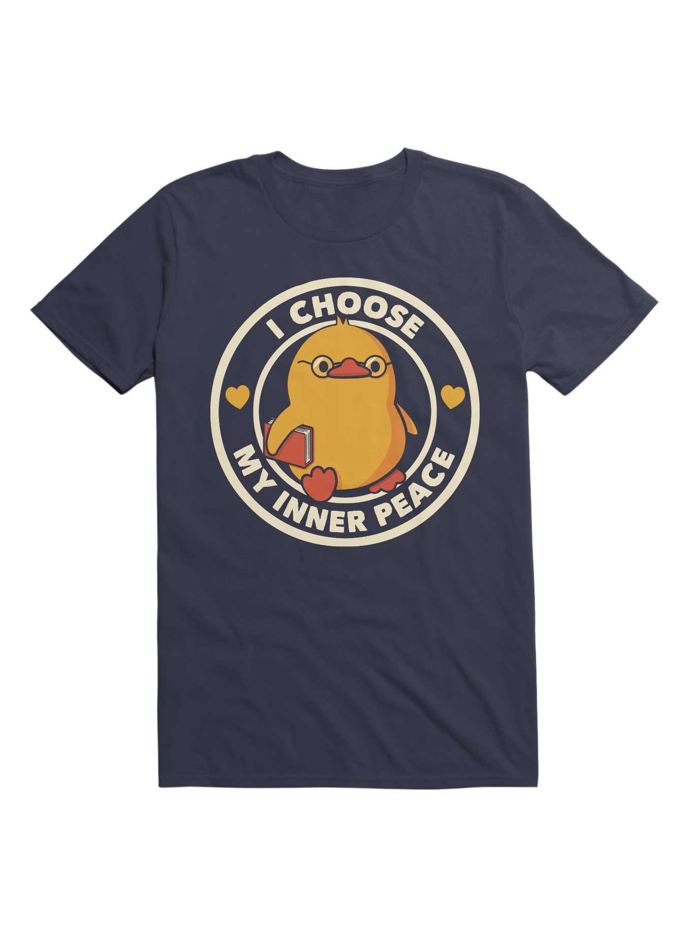 I Choose My Inner Peace Duckling T-Shirt, , hi-res