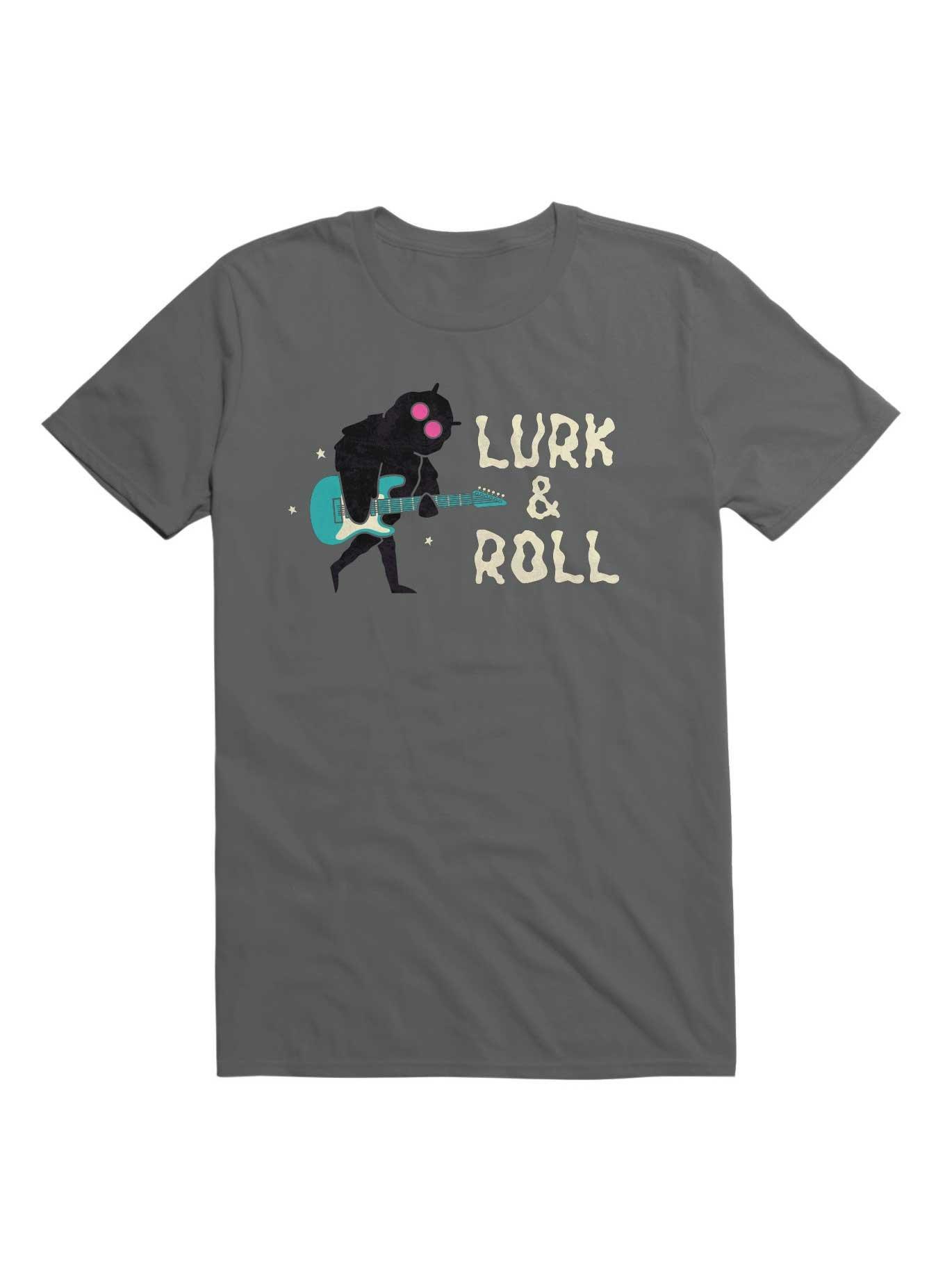 Lurk And Roll T-Shirt, CHARCOAL, hi-res
