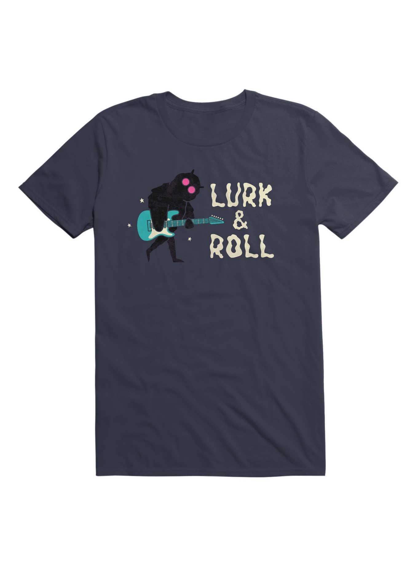 Lurk And Roll T-Shirt, NAVY, hi-res