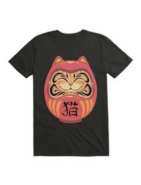 Neko Daruma Cat T-Shirt, , hi-res