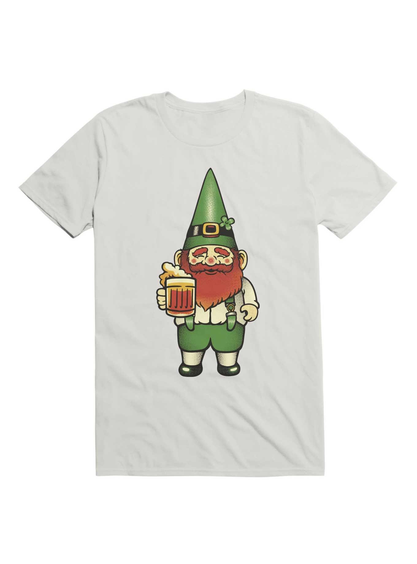 St. Paddy's Gnome Amelie Poulain T-Shirt, WHITE, hi-res