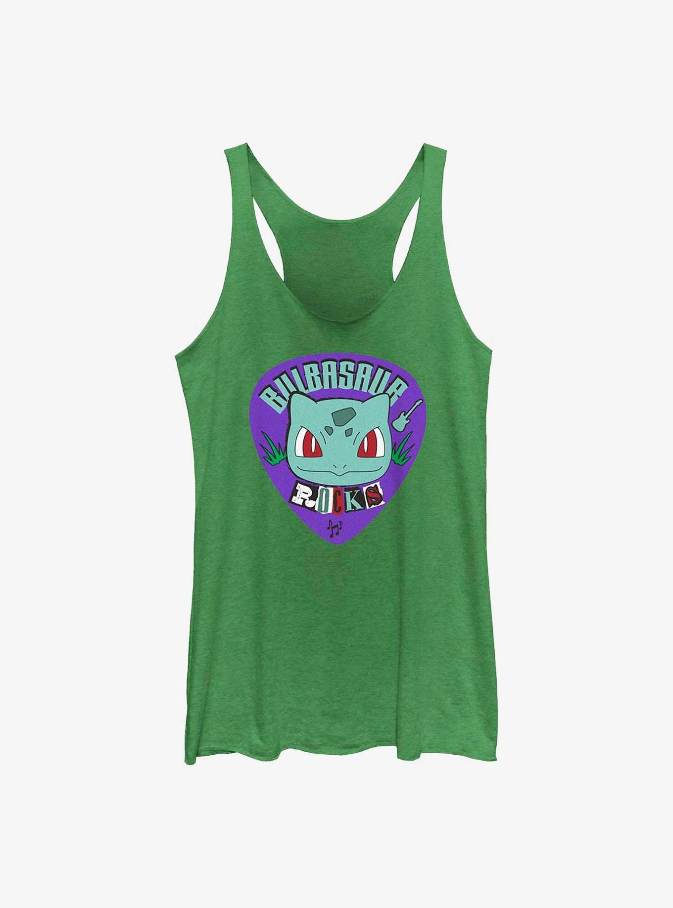 Pokemon Bulbasaur Rocks Girls Raw Edge Tank, , hi-res