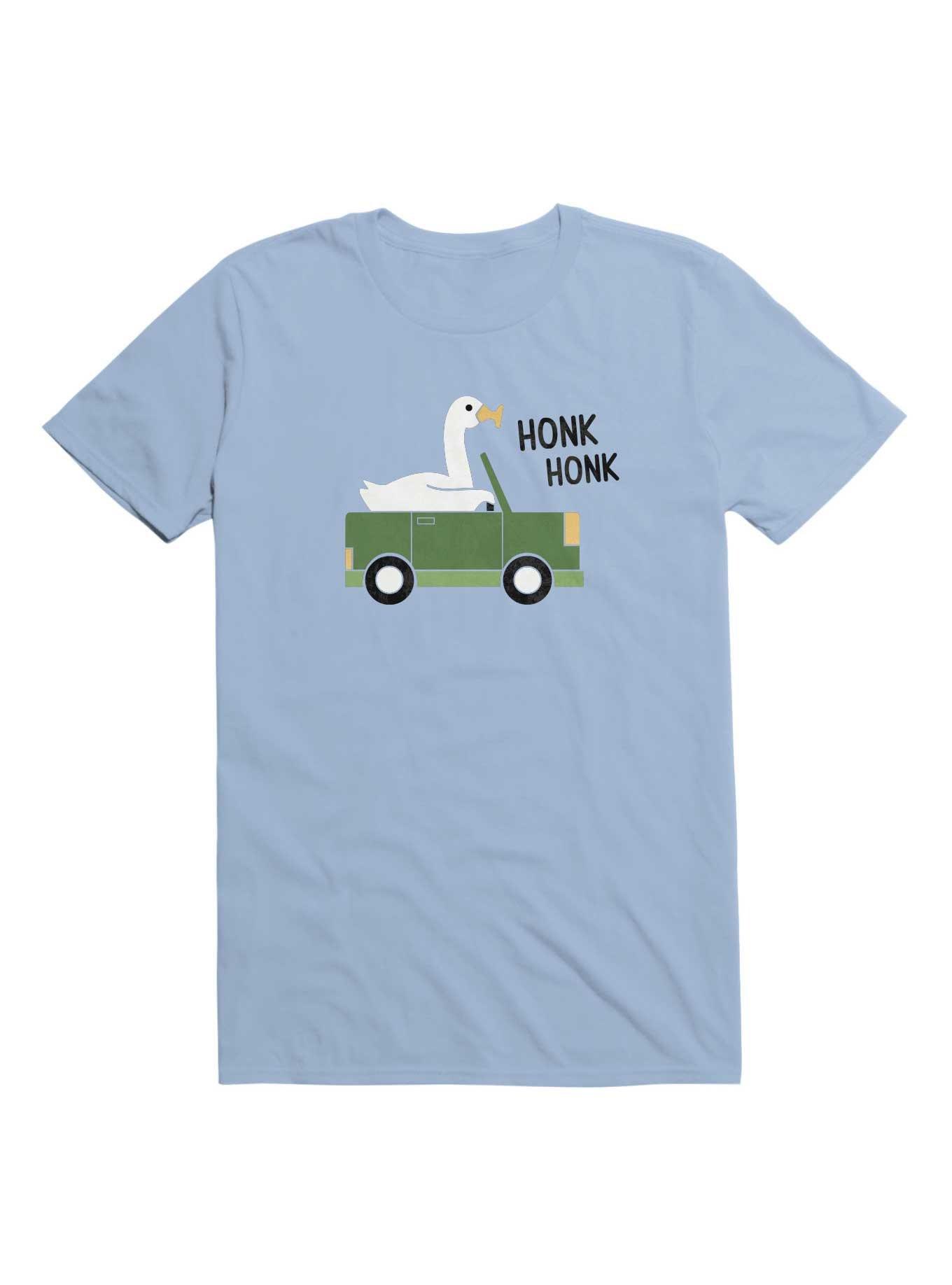 Honk Honk Duck Driving T-Shirt, LIGHT BLUE, hi-res