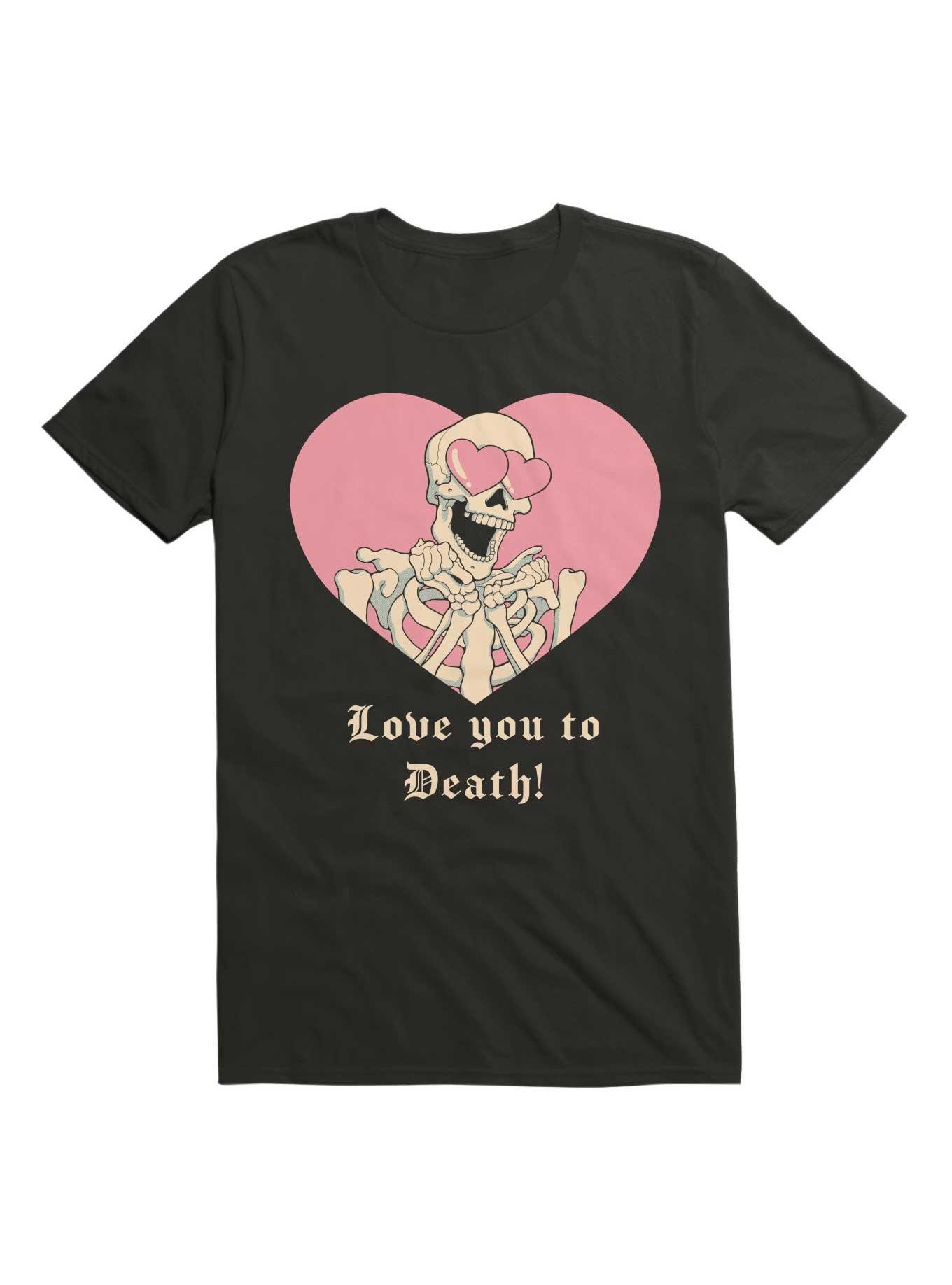 THRDLESS Love you to Death! Skeleton T-Shirt