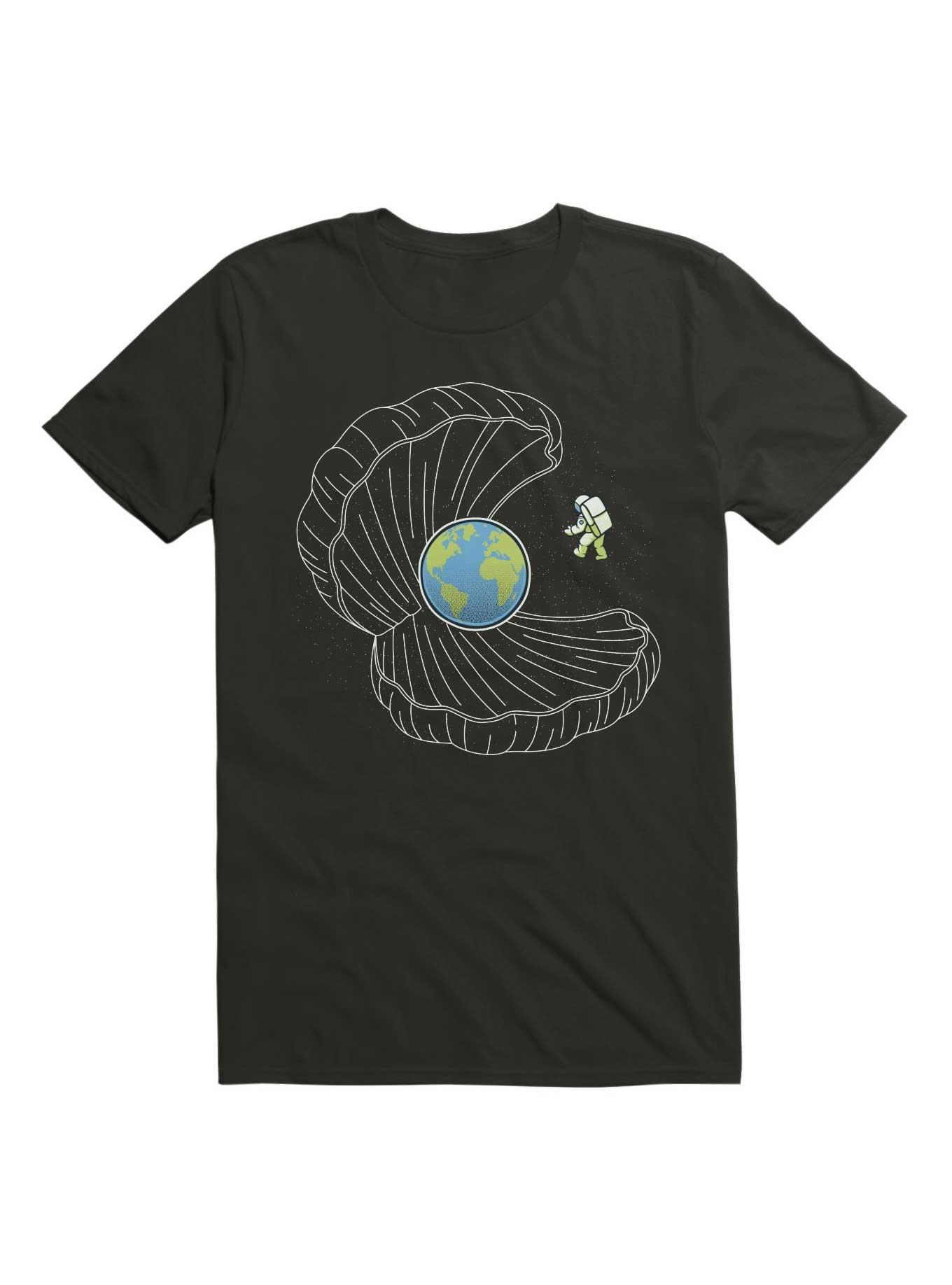 Oyster Pearl Earth Astronaut T-Shirt, , hi-res