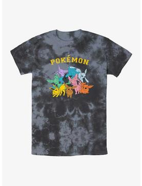 Pokemon Eeveelutions Tie-Dye T-Shirt, , hi-res