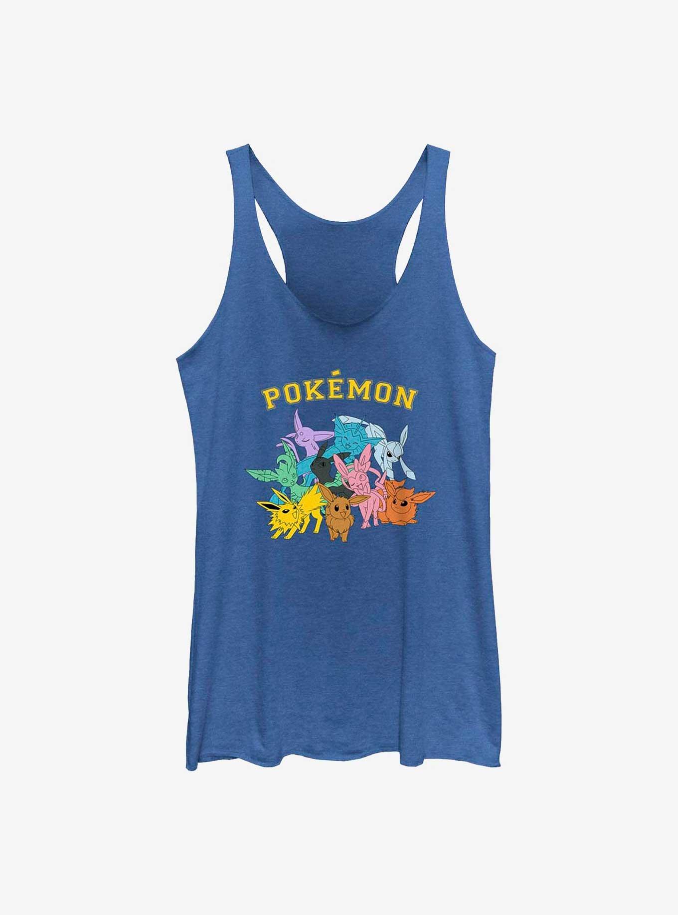 Pokemon Eeveelutions Girls Raw Edge Tank, ROY HTR, hi-res